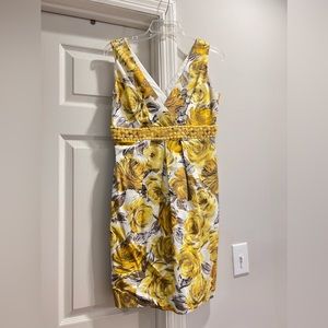 Karen Kane Dress with beading Size 2